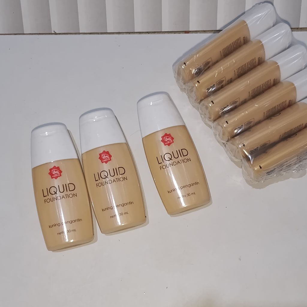 ecer Liquid foundation kuning pengantin