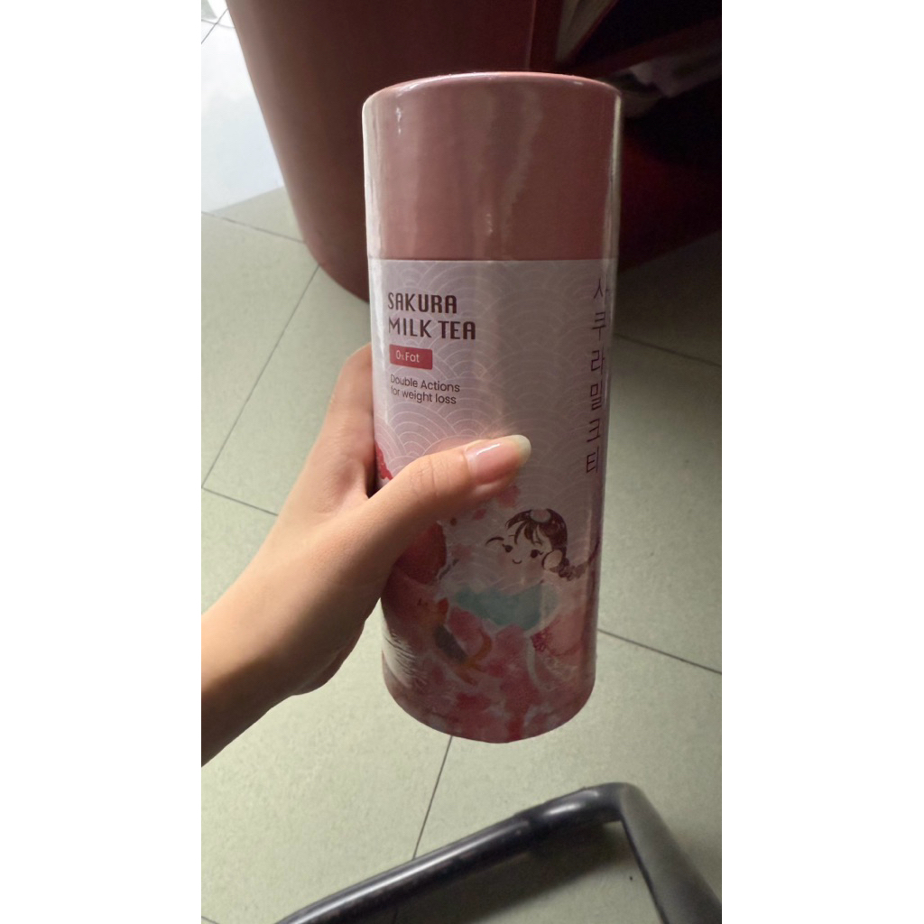 

NEW teatoxindo x tiffany christine sakura milk tea