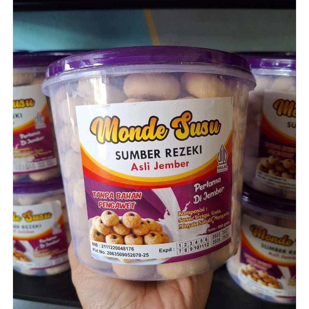 

kue Monde susu