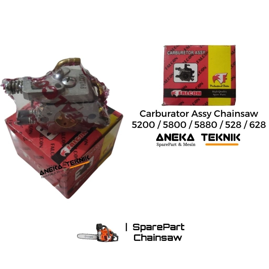 Carburator Karburator Chainsaw Senso Sinso 5200 / 5800 / 5880 Falcon Pro