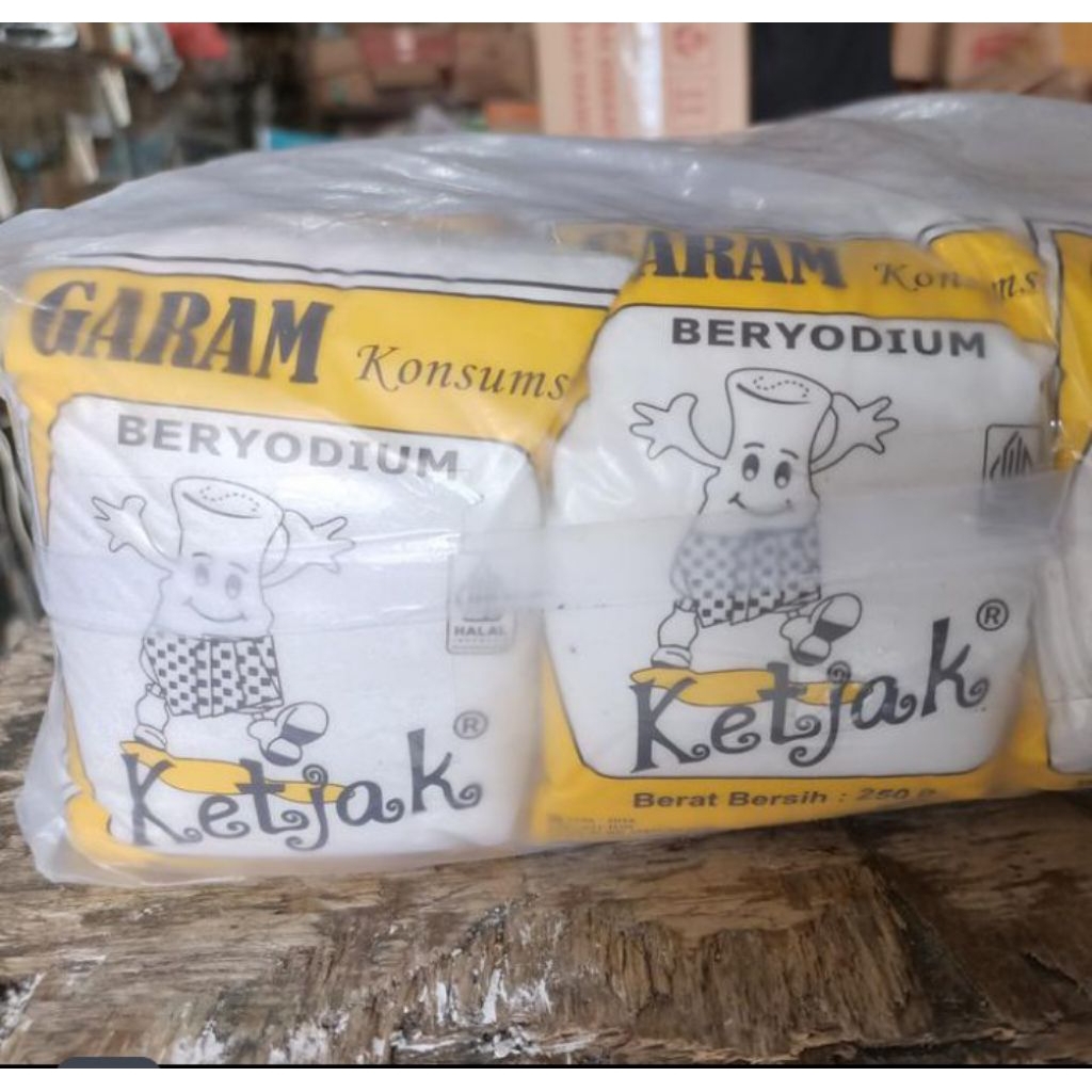 

Garam Konsumsi Ketjak 250 gr
