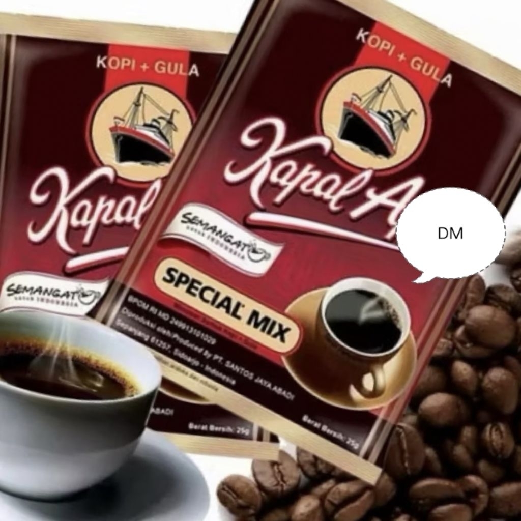 

Kopi Kapal Api Special Mix (Kopi dan Gula)