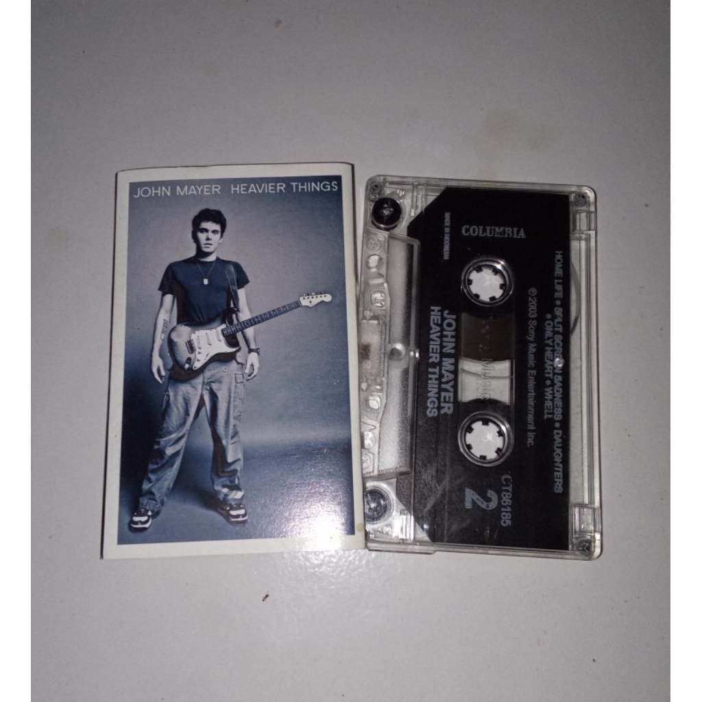 kaset pita john mayer - heavier things