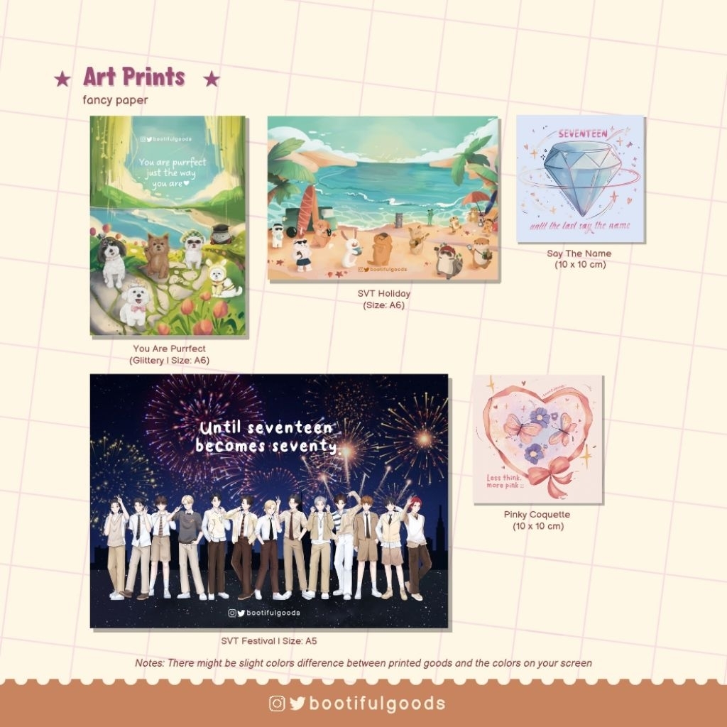 

FANCY ART PRINT BOOTIFULGOODS