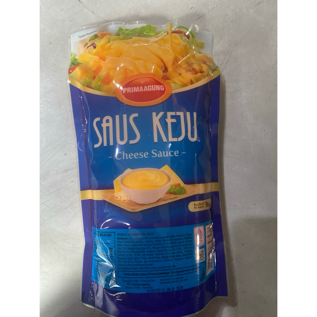 

Prima Agung Saos Keju 1kg