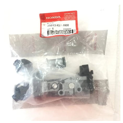 35010K81N00 KUNCI KONTAK HONDA BEAT-ESP K81 2017 SET ORIGINAL AHM