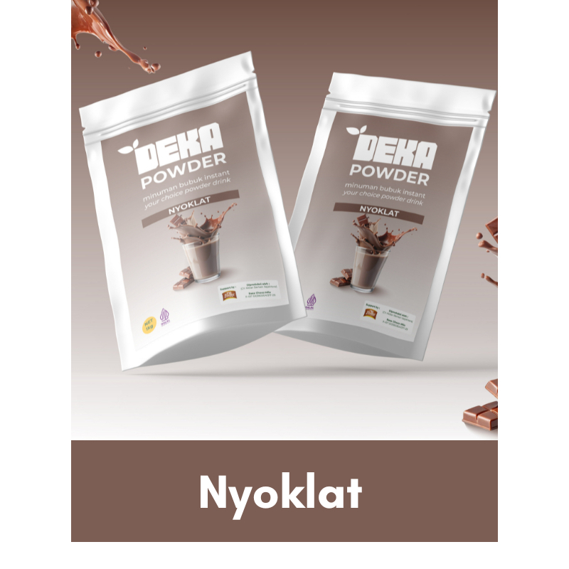 

DEKA Powder varian Nyoklat / Minuman Bubuk / Powder Drink / Minuman Kekinian / Nyoklat Bubuk