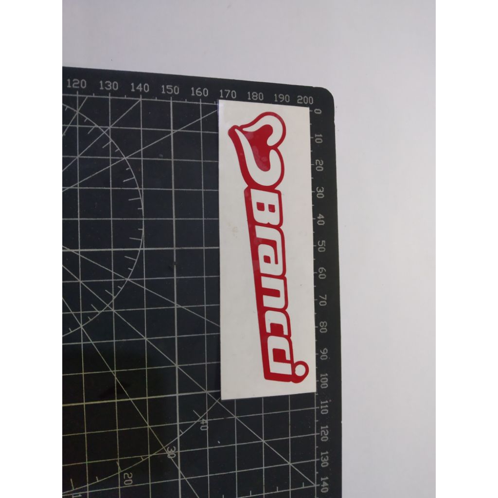 

stiker cutting brancci