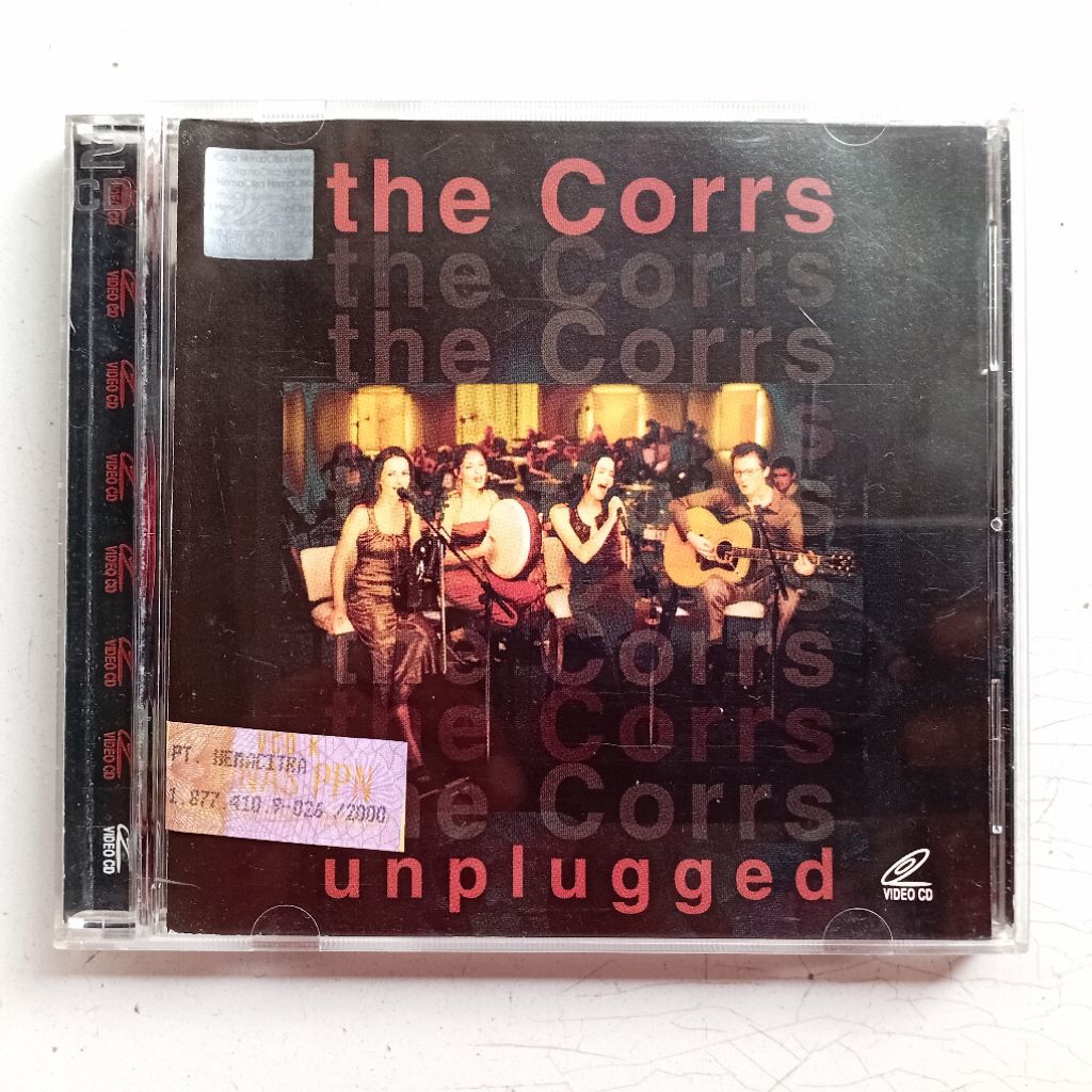 VCD the Corrs - Unplugged (1999) 2 Disc Original Hemacitra VideoCD