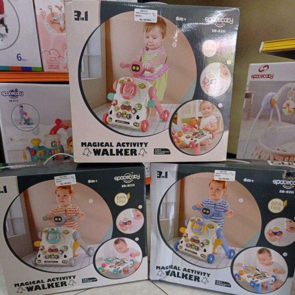 SpaceBaby Walker 3 in 1 SB-8311