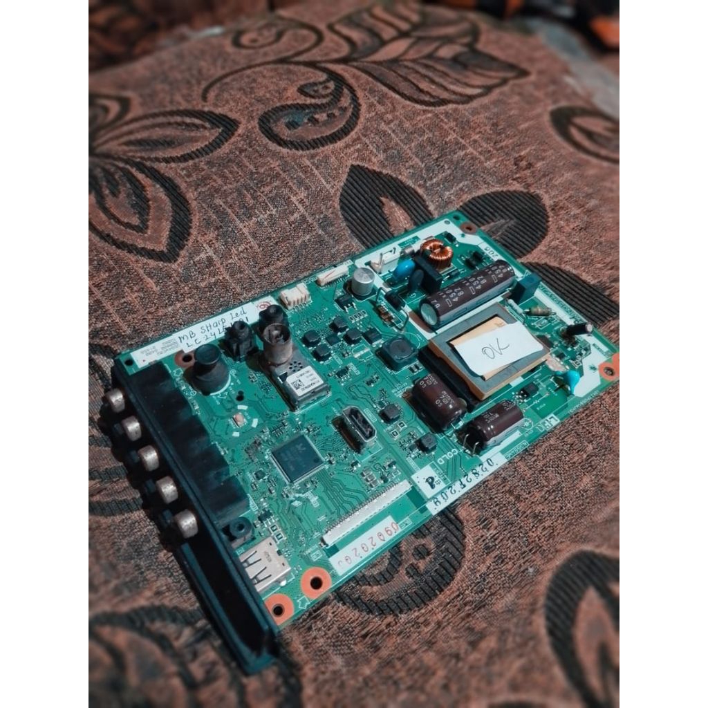 SHARP LC-24LE1701 MAINBOARD MB MOBO MODUL  MESIN TV SHARP LC-24LE1701