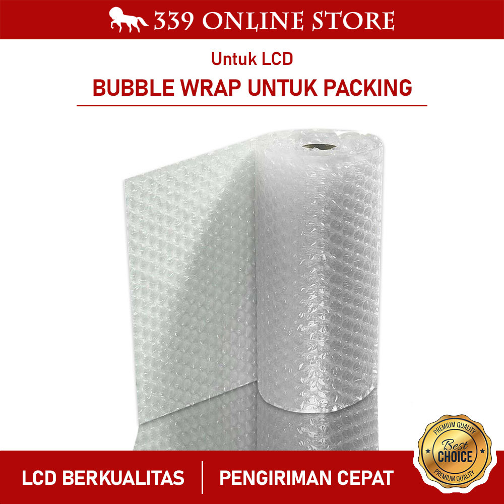 

Extra Bubble Wrap untuk Pengiriman aman
