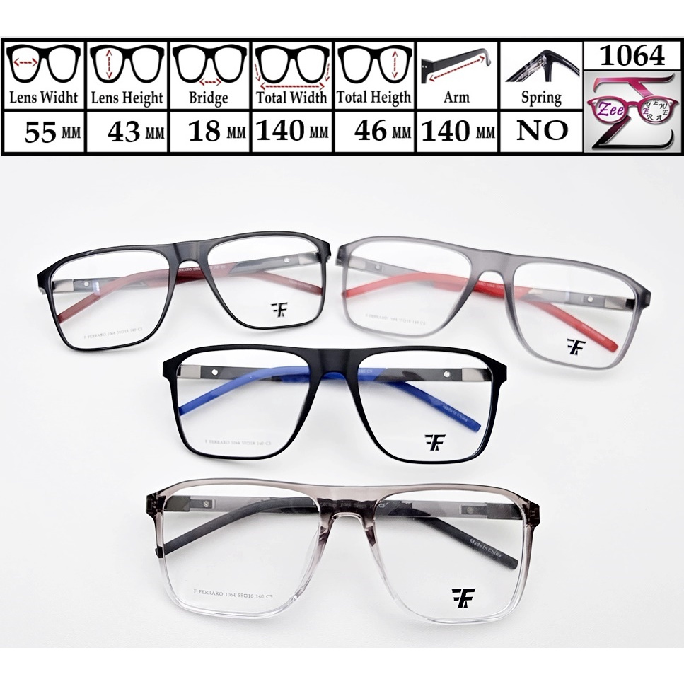 terbaru frame kacamata original frame FERRARO sport kacamata minus terbaru frame kacamata trendy