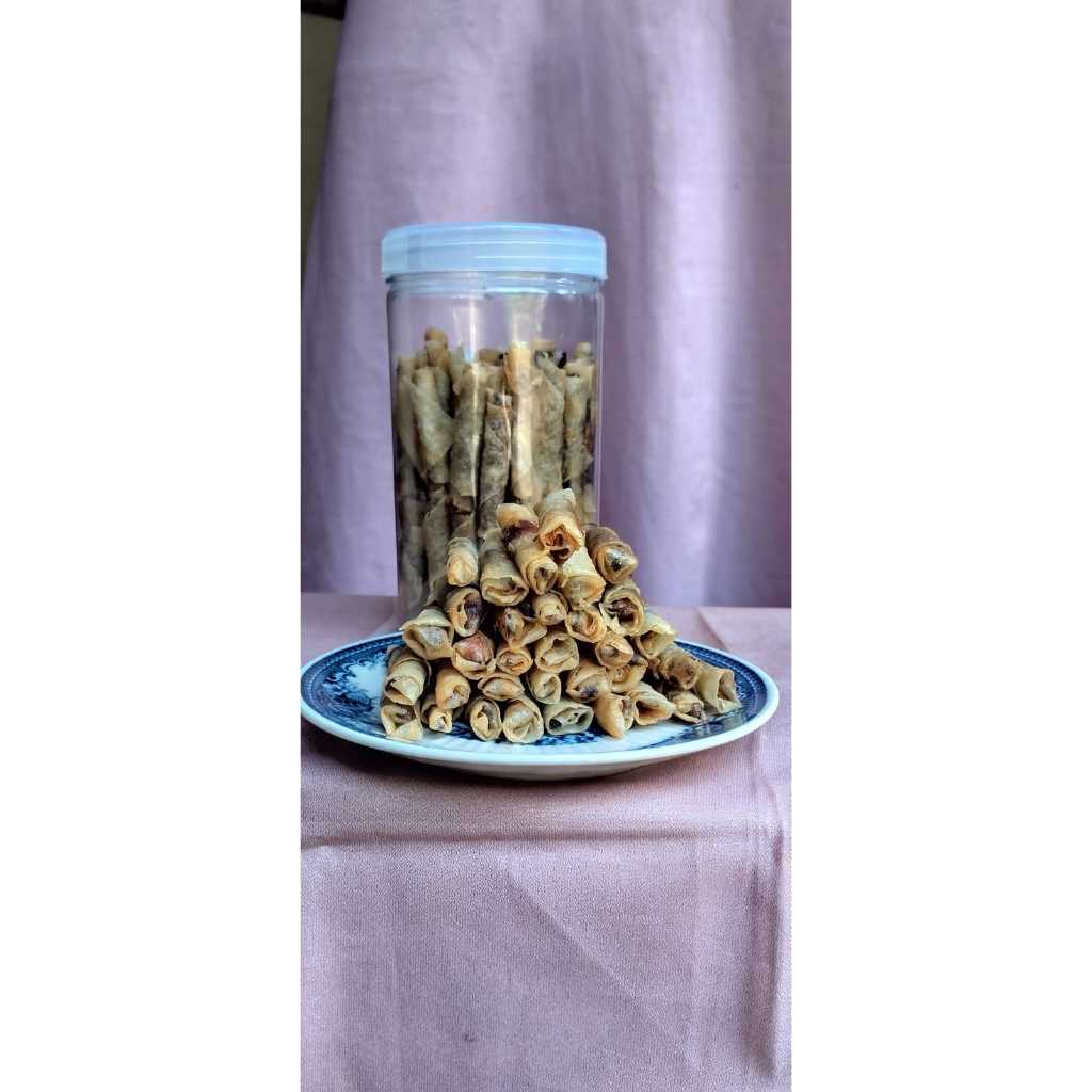 

Ready Snack Cemilan Terbaru Renyah Sale Lumpia Makanan ringan Harga Murah Kualitas Gak Murahan Pisang Aroma