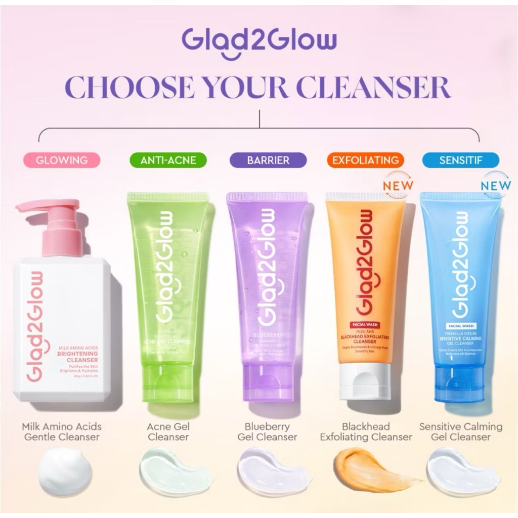 Glad2glow Facial Wash