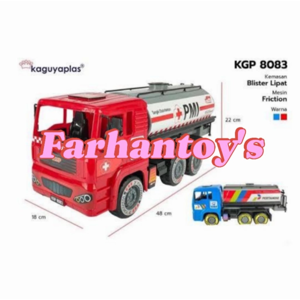 MAINAN MOBIL KONTRUKSI PERTAMINA KGP 8083 TIDAK MENDUNAKAN BATREI