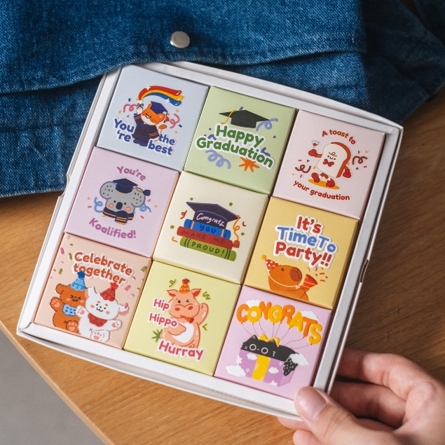 

Letter Box - Kado Graduation Coklat 3x3