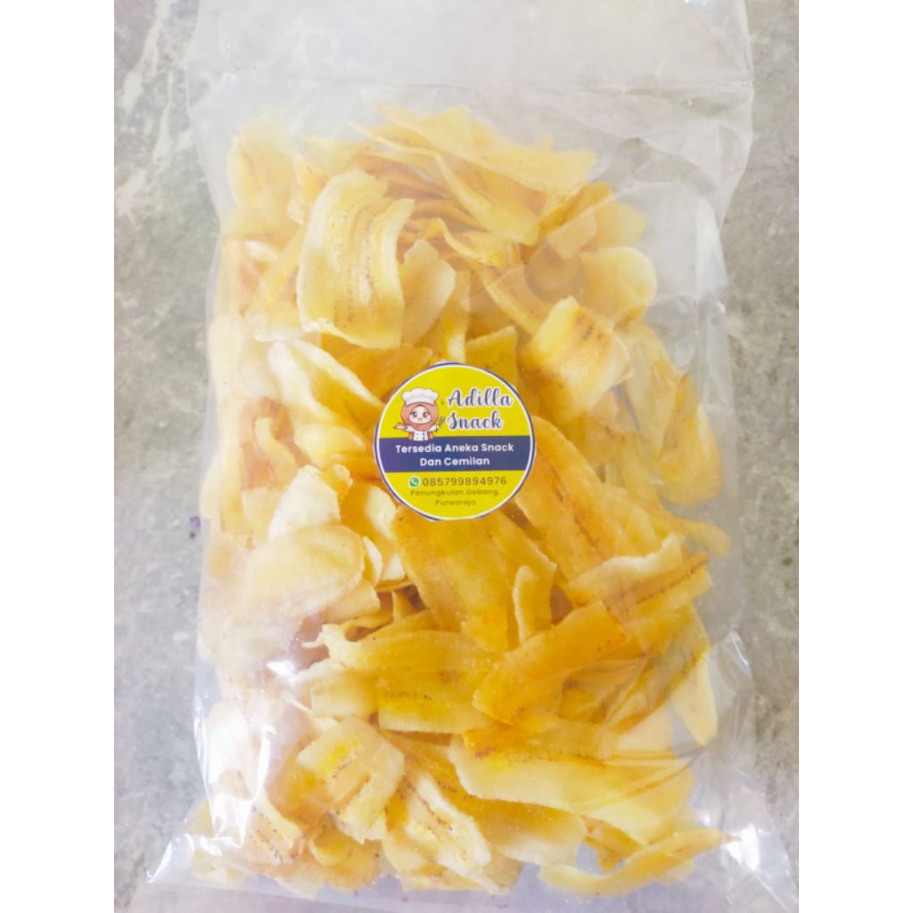

KRIPIK PISANG VARIAN RASA MANIS KEMASAN 250g