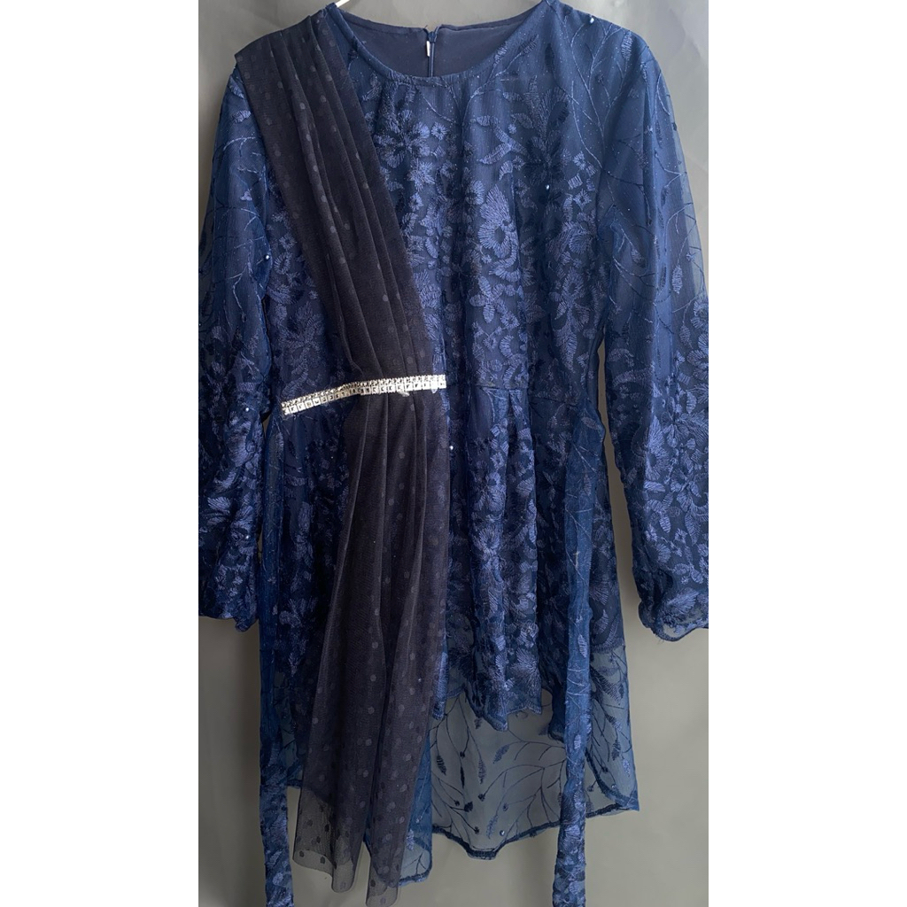 preloved kebaya navy