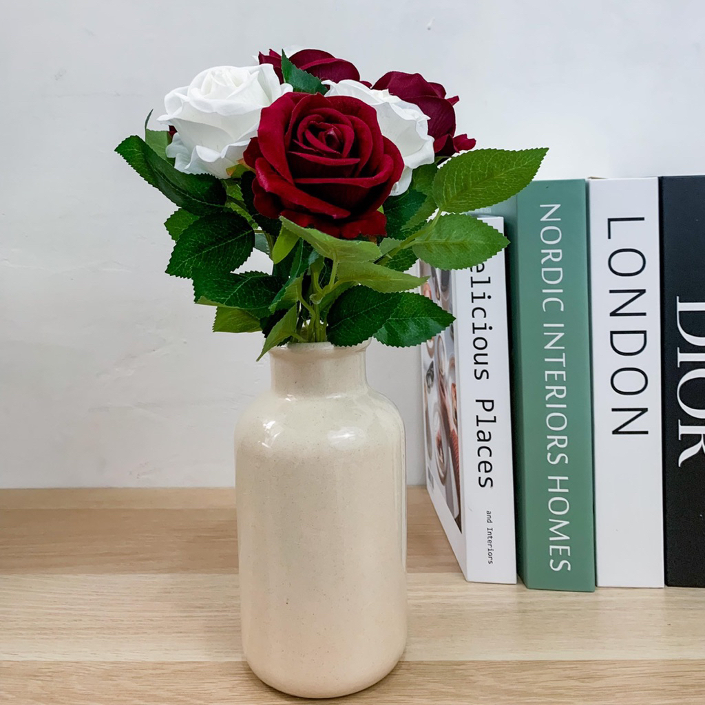 Bunga Mawar Artificial / Artificial Bunga Mawar 1 Tangkai/ Bunga Mawar 1 Tangkai / Bunga Palsu / Bun