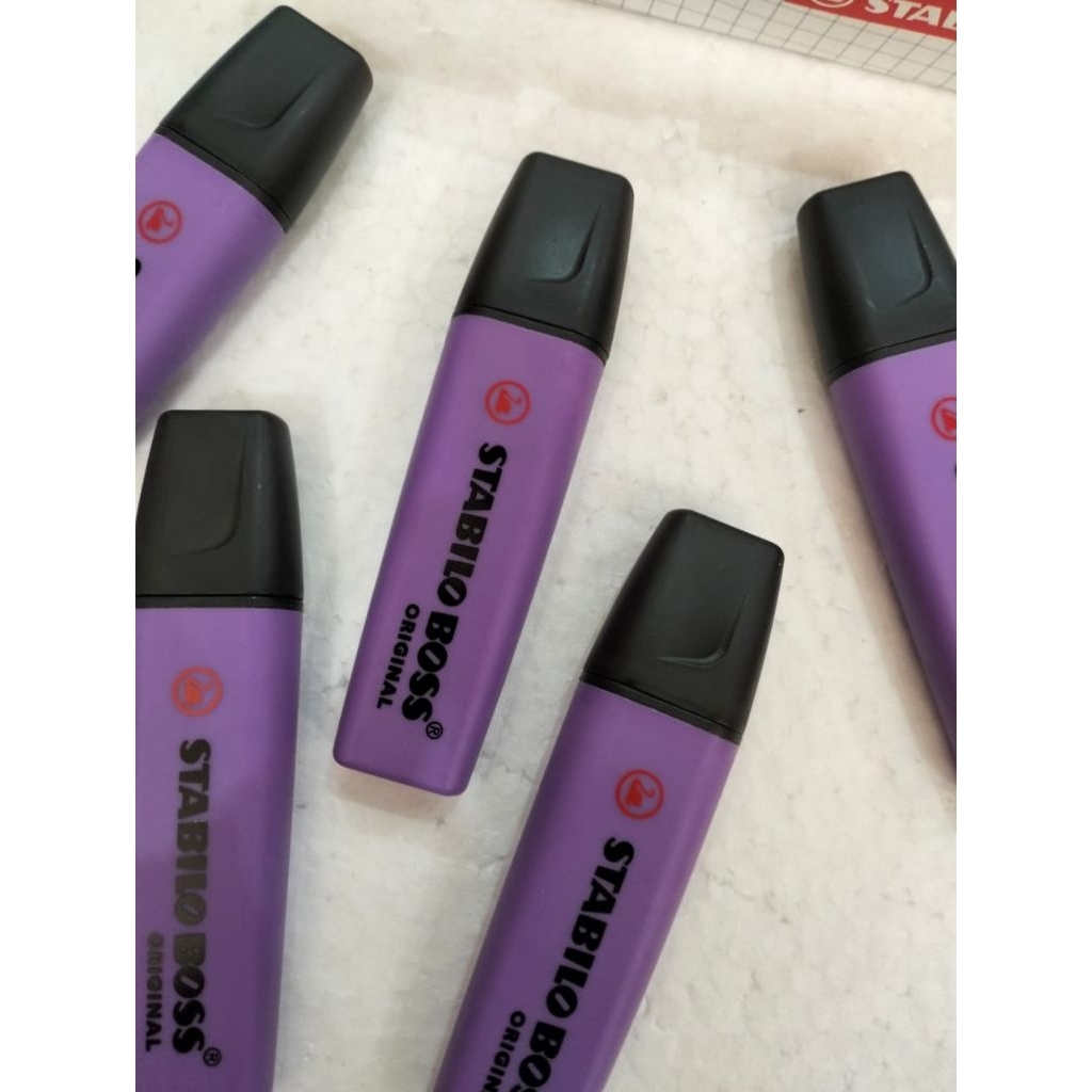 

STABILO PURPLE MERK STABILO BOSS PENEBAL TULISAN PENANDA TULISAN
