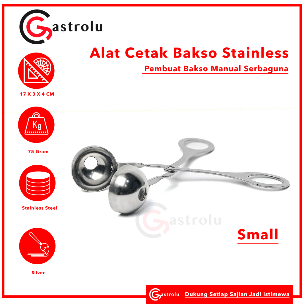 Alat Cetak Bakso Stainless – Pembuat Bakso Manual Serbaguna