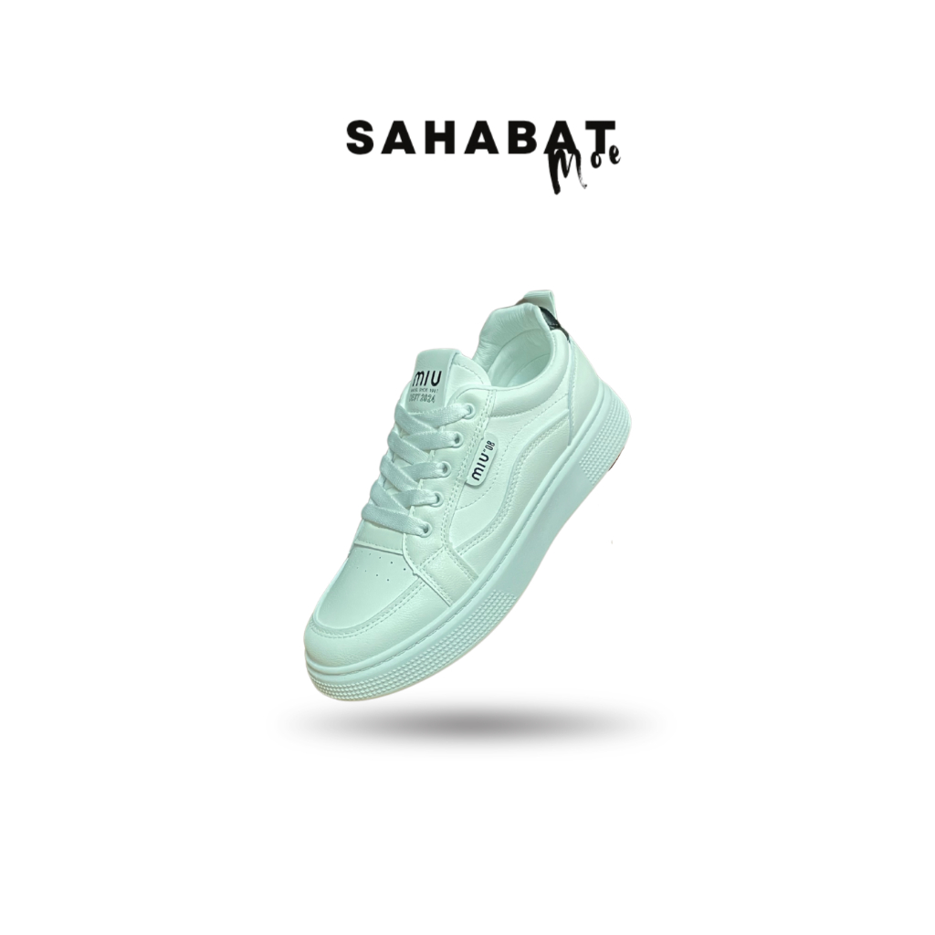 SAHABATMOE Sepatu Sneakers Cewek Cassual Look Kekinian Sepatu Fashion Cewek