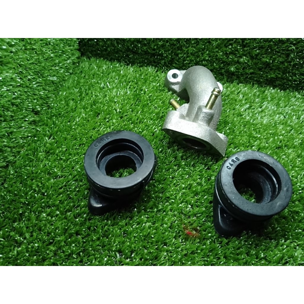 KARET ADAFTOR SAMBUNGAN INTAKE MANIFOLD STANDAR VEGA ZR VEGA NEW JUPITER Z BURHAN pe24/26/28