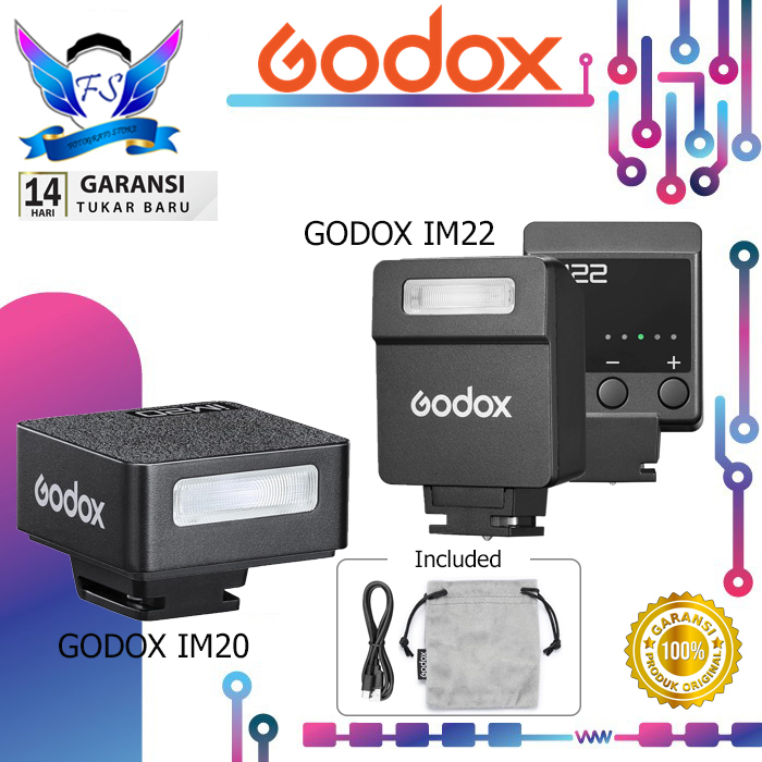 Godox iM20 Mini Camera Flash iM 20 Mini Flash IM22 IM 22 Original