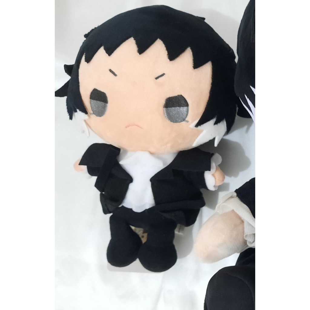 Bungo Stray Dogs BSD Sanrio Boneka Akutagawa Ryunosuke plushie original Jepang BACA DESKRIPSI