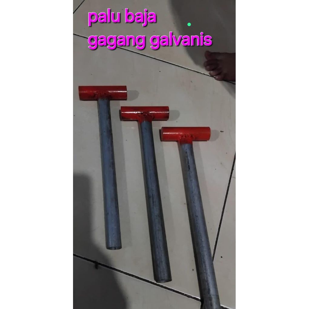 palu baja as bulat diameter 24mm