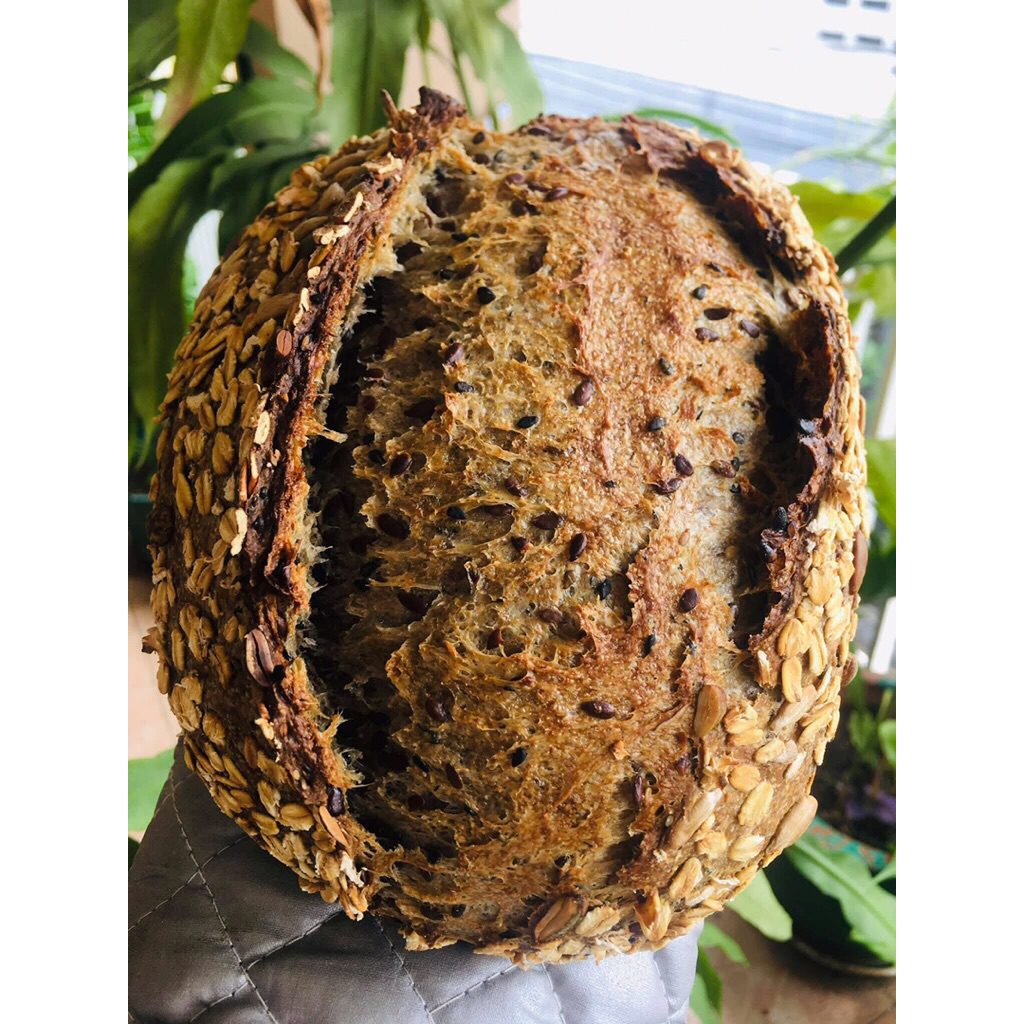 

Sourdough Seeded Whole Grain Bread
