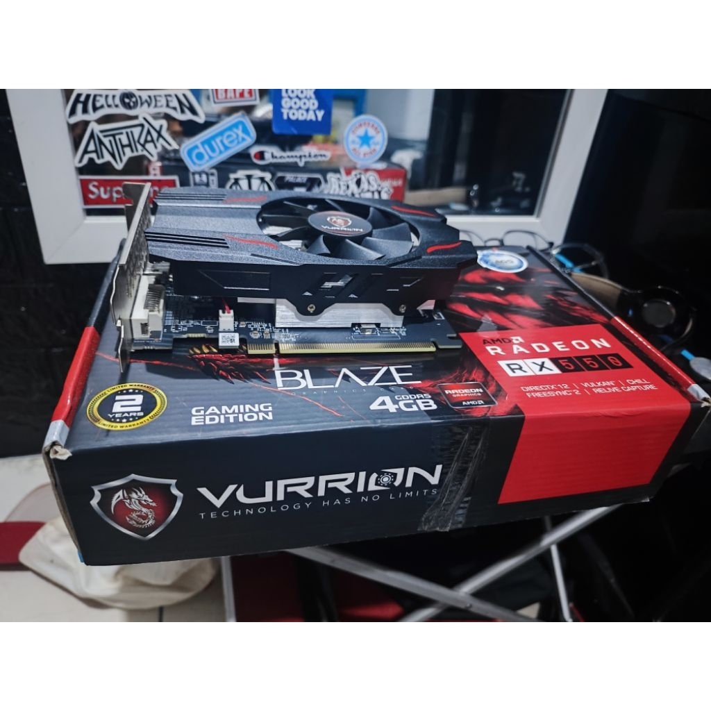 VGA Vurrion RX550 DDR5 4GB 128 bit Second