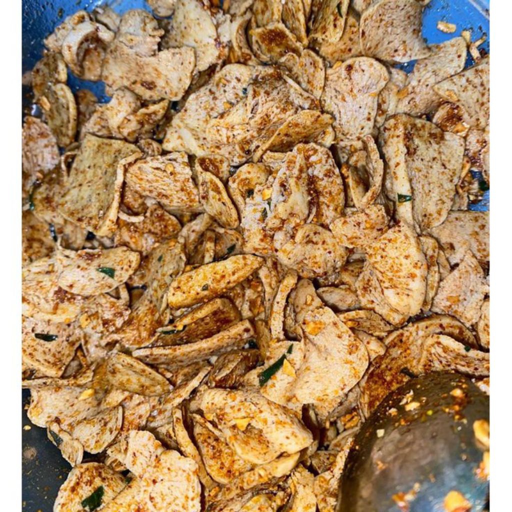 

Basreng pedas daun jeruk renyah tipis