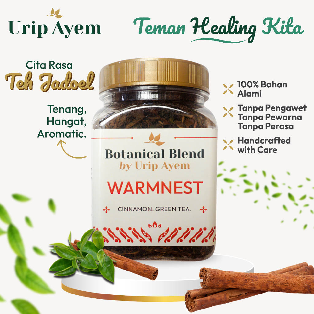 

Teh Jadul Botanical Blend - Warmnest Tea (Cinnamon dan Green Tea) by Urip Ayem