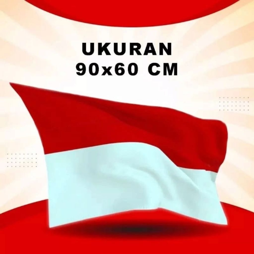 bendera merah putih 90x60