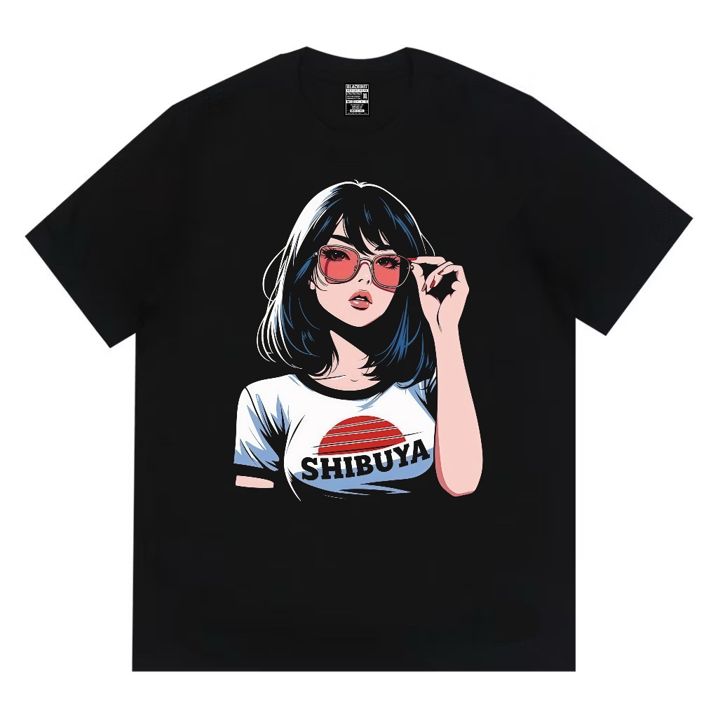 Baju Kaos Distro Pria Dan Wanita Baju Distro Keren Kaos Hitam Cotton Combed
