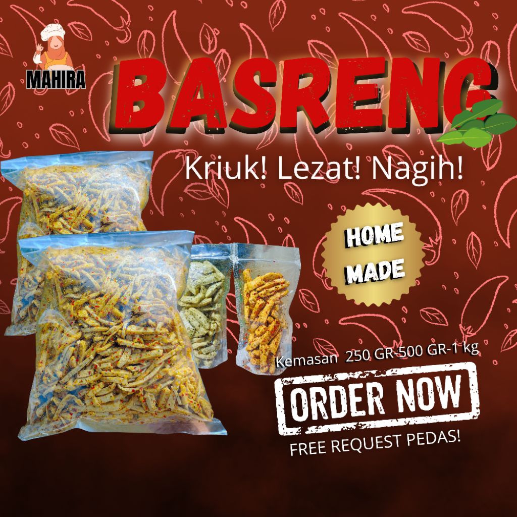 

BASRENG DAUN JERUK BANDUNG |TANPA PENGAWET | LEZAT & Gurih| 500gr