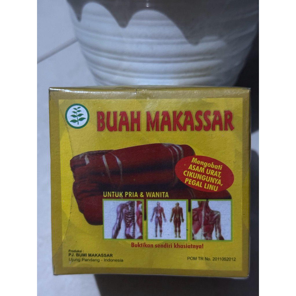 Buah makassar ramuan herbal original 100%