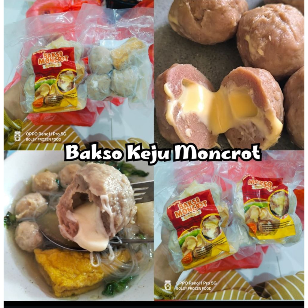 

Bakso keju moncrot