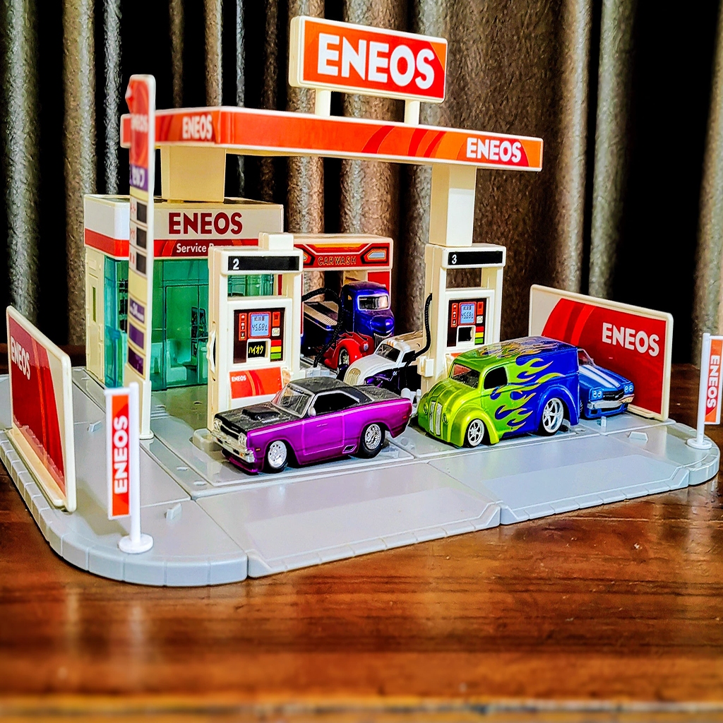 Diorama Diecast 1:64 Pom Bensin Miniatur SPBU