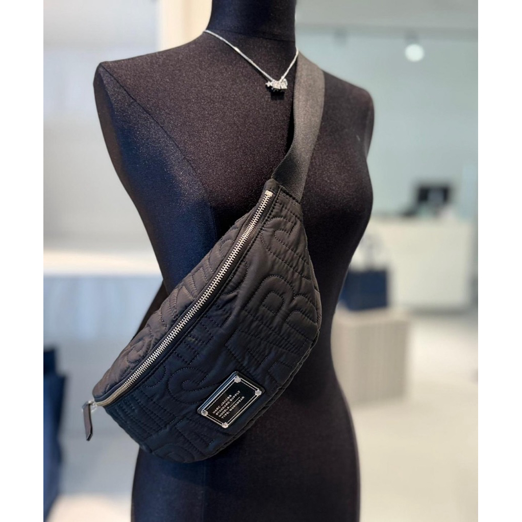 Tas wanita Waistbag MJ nylon Black