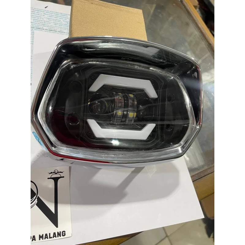 Lampu daymaker vespa sprint iget l vespa s125 l lampu depan sprint 3v