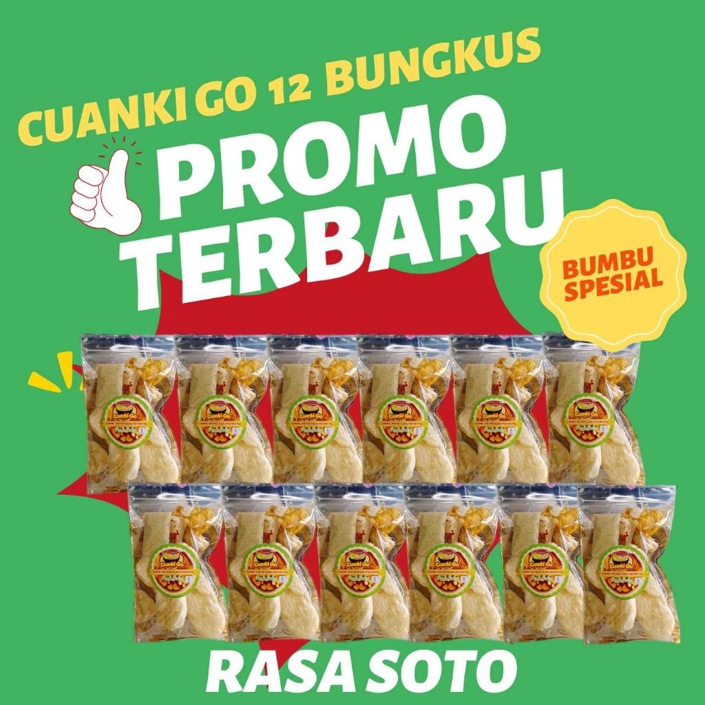 

Cuanki Instant Go 12 Bungkus Rasa Soto