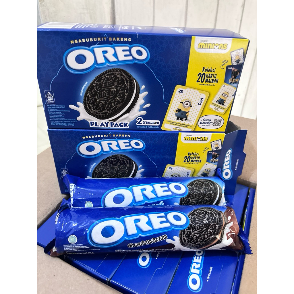 

OREO 119GR DAPET 2 OREO HADIAH KARTU UNION