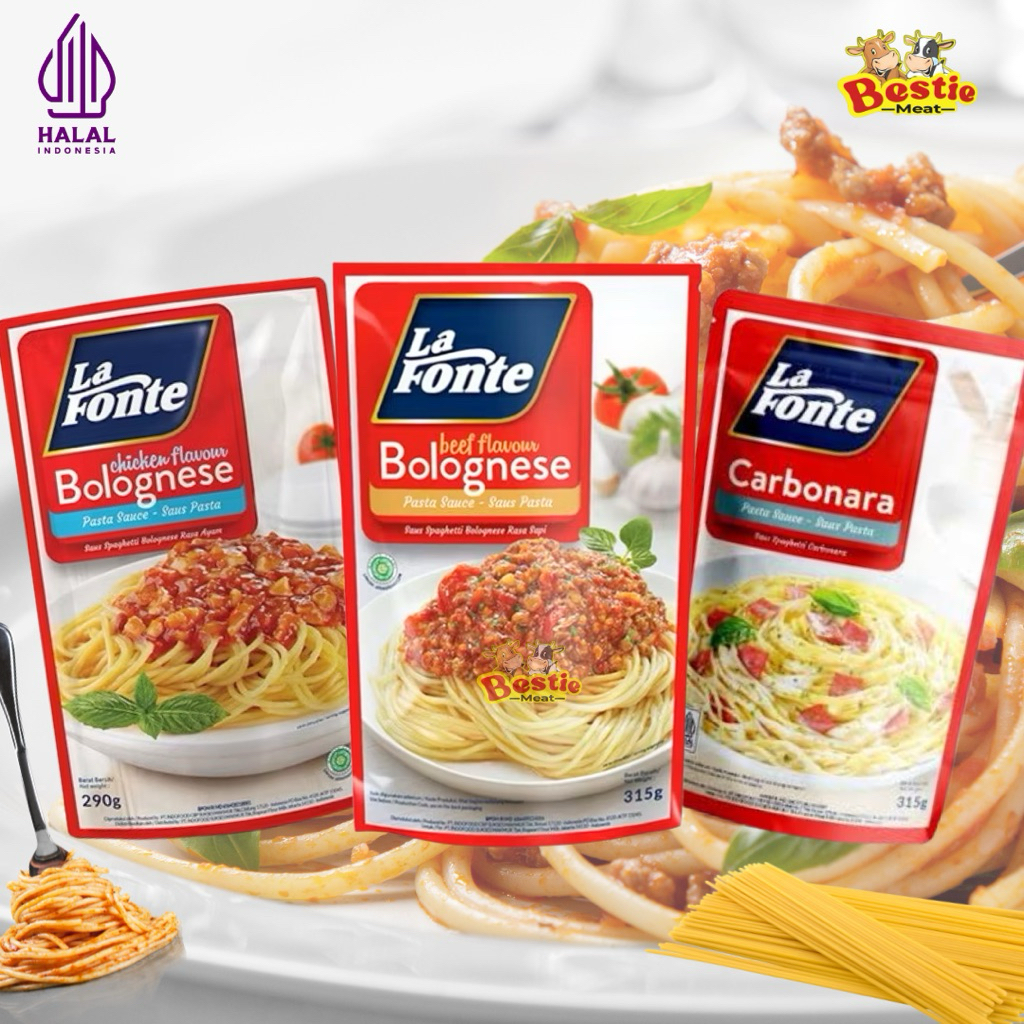 

La Fonte Saos Bolognese dan Carbonara 315g