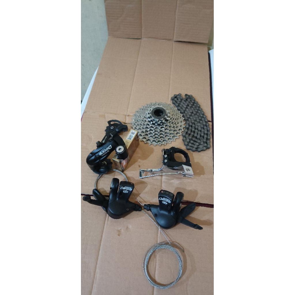 mini groupset Shimano deore 3x9speed