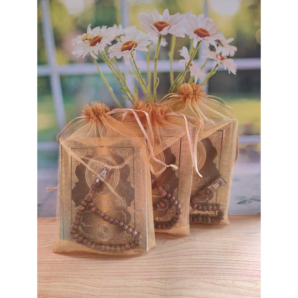 PAKET BUKU YASIN & TAHLIL ISI 144 HALAMAN + KANTONG TILE + TASBIH