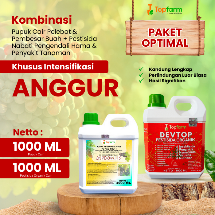 Pupuk Topfarm / Pupuk Anggur Terbaik / Pupuk Khusus Tanaman Anggur / Pupuk Khusus Anggur / Obat Hama