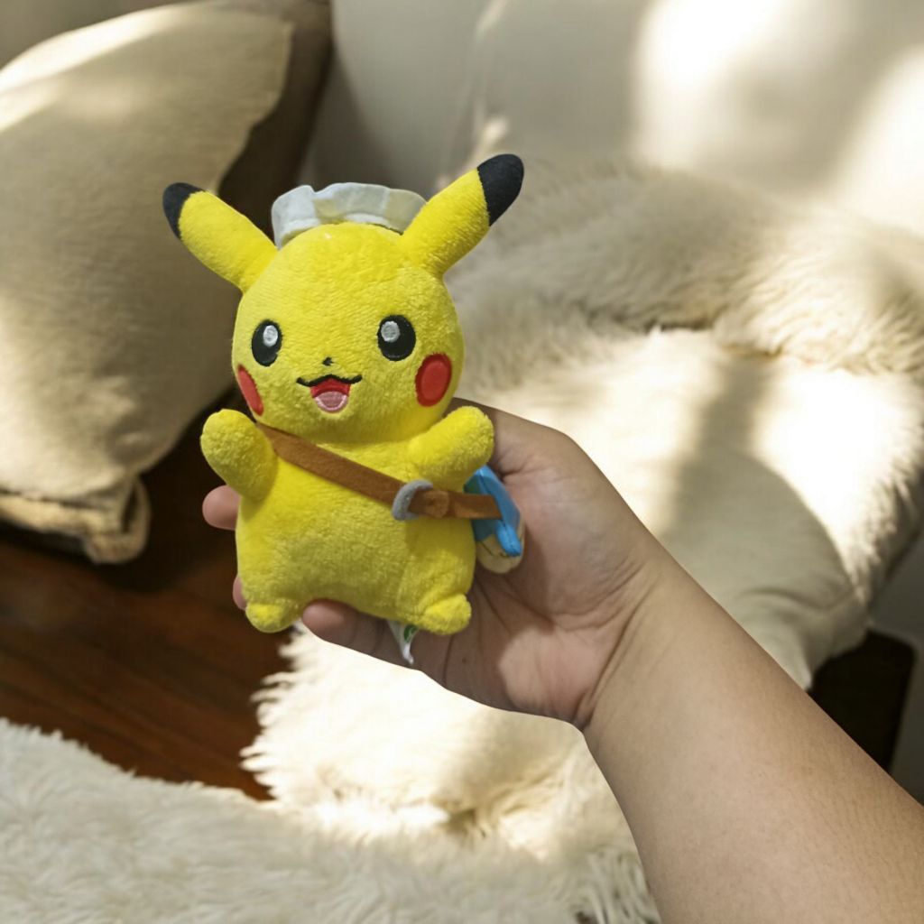 Boneka Pokemon Plush Pikachu Tas Wailmer Bag Koko Banpresto